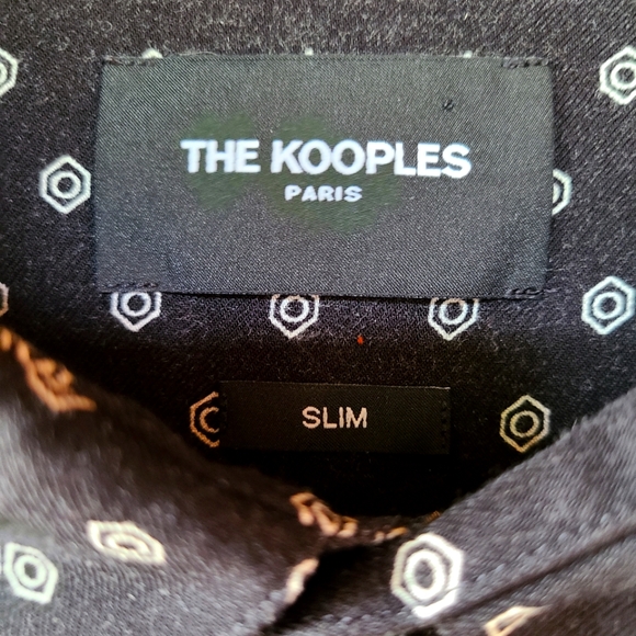 The Kooples black button up shirt size US L - Picture 2 of 6